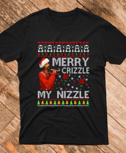 Merry Crizzle Funny Snoop Dogg Christmas T Shirt