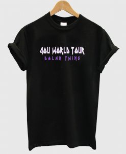 4OU World Tour 2016 Black T Shirt