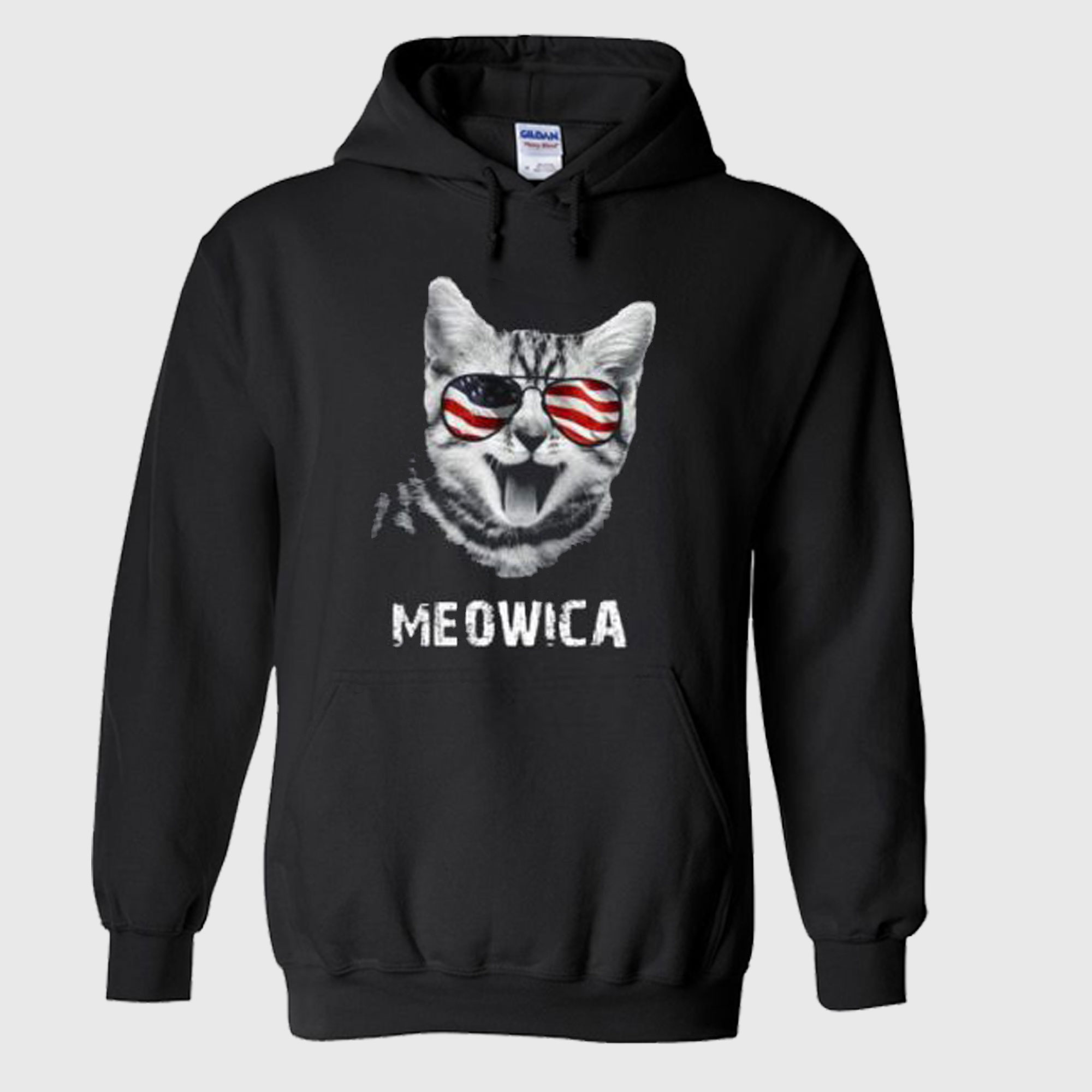 4th of July Meowica Women’s Hoodie