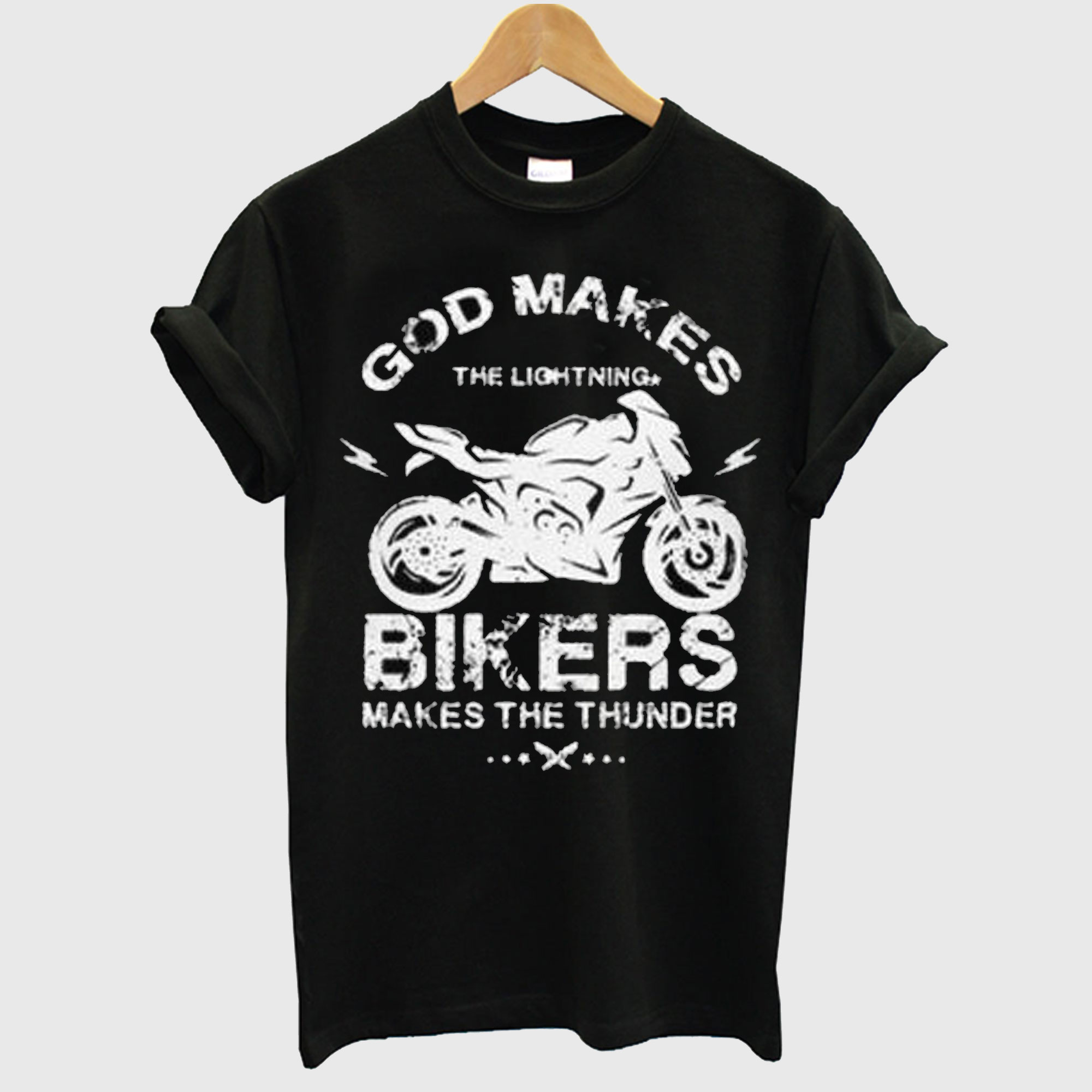 GOD MAKES BIKERS Motorcycle T Shirt GOD MAKES BIKERS Motorcycle T Shirt