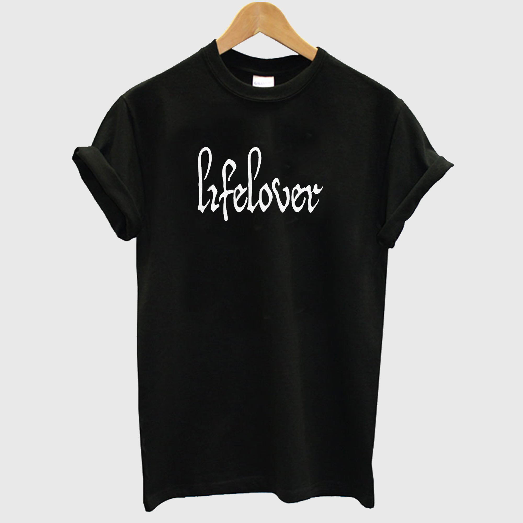 Lifelover Logo Black Metal T Shirt Lifelover Logo Black Metal T Shirt