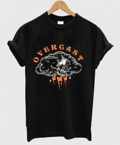 Overcast Skull T Shirt