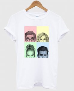 The Schitts Creek Colorful Cast T Shirt