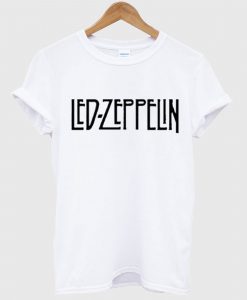 TheShirt Led Zeppelin Letters Print T Shirt