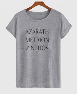 Azarath Metrion Zinthos T Shirt