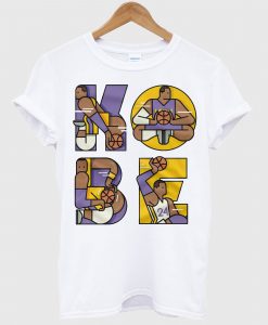 Kobe Bryant Tribute Typography T Shirt