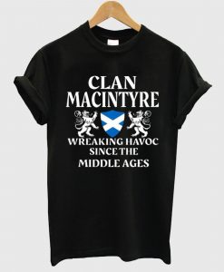 Macintyre Scottish Clan Family T Shirt