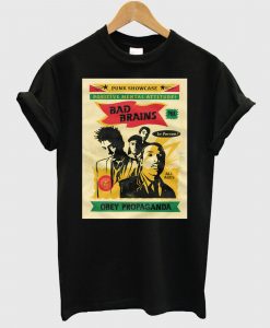 Obey Propaganda Bad Brains T Shirt