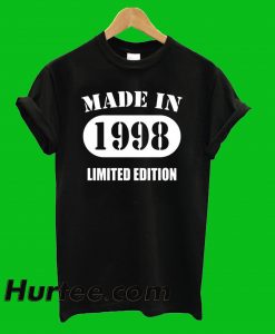 Birthday Made In 1998 Limited Edition T-Shirt