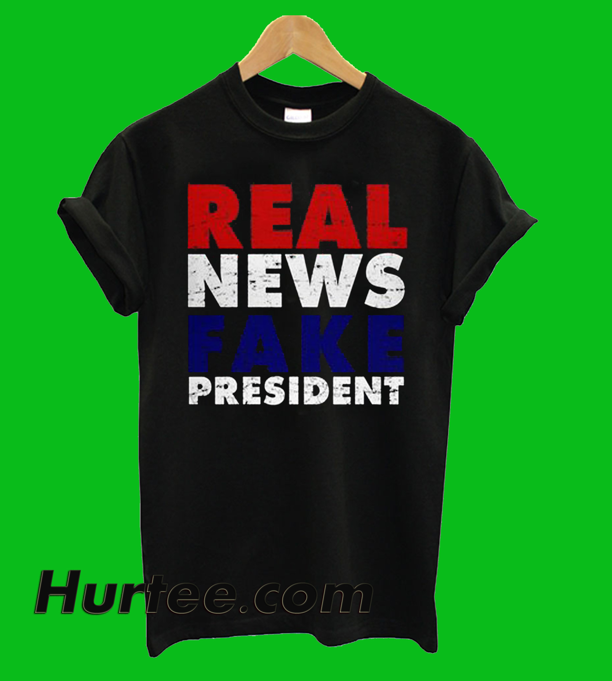 Real News Fake President T-Shirt
