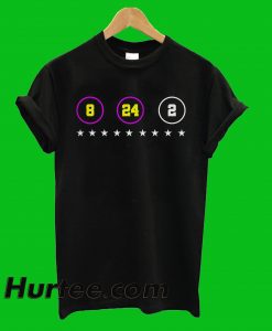 8 24 2 Kobe Bryant Lakers T-Shirt