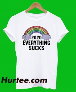 Rainbow 2020 Everything SucksT-Shirt