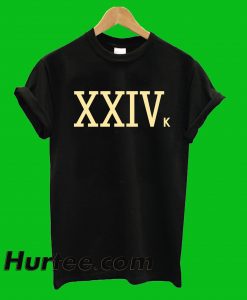 XXIV K Roman Numeral T-Shirt