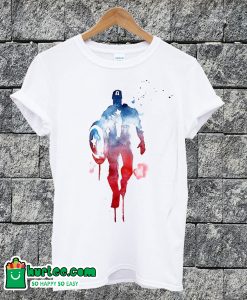 Captain America Art T-shirt