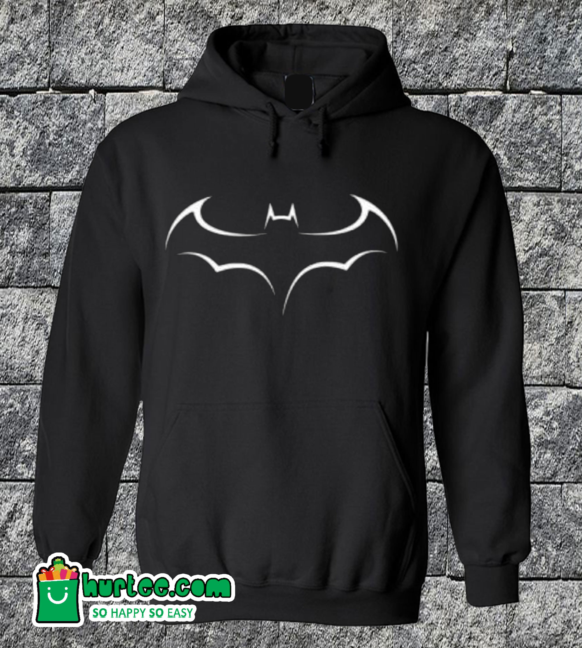 Classic Logo Batman Hoodie