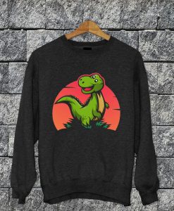 Dinosaur Cartoon Sweatshirt