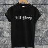 Lil Peep Text T-shirt