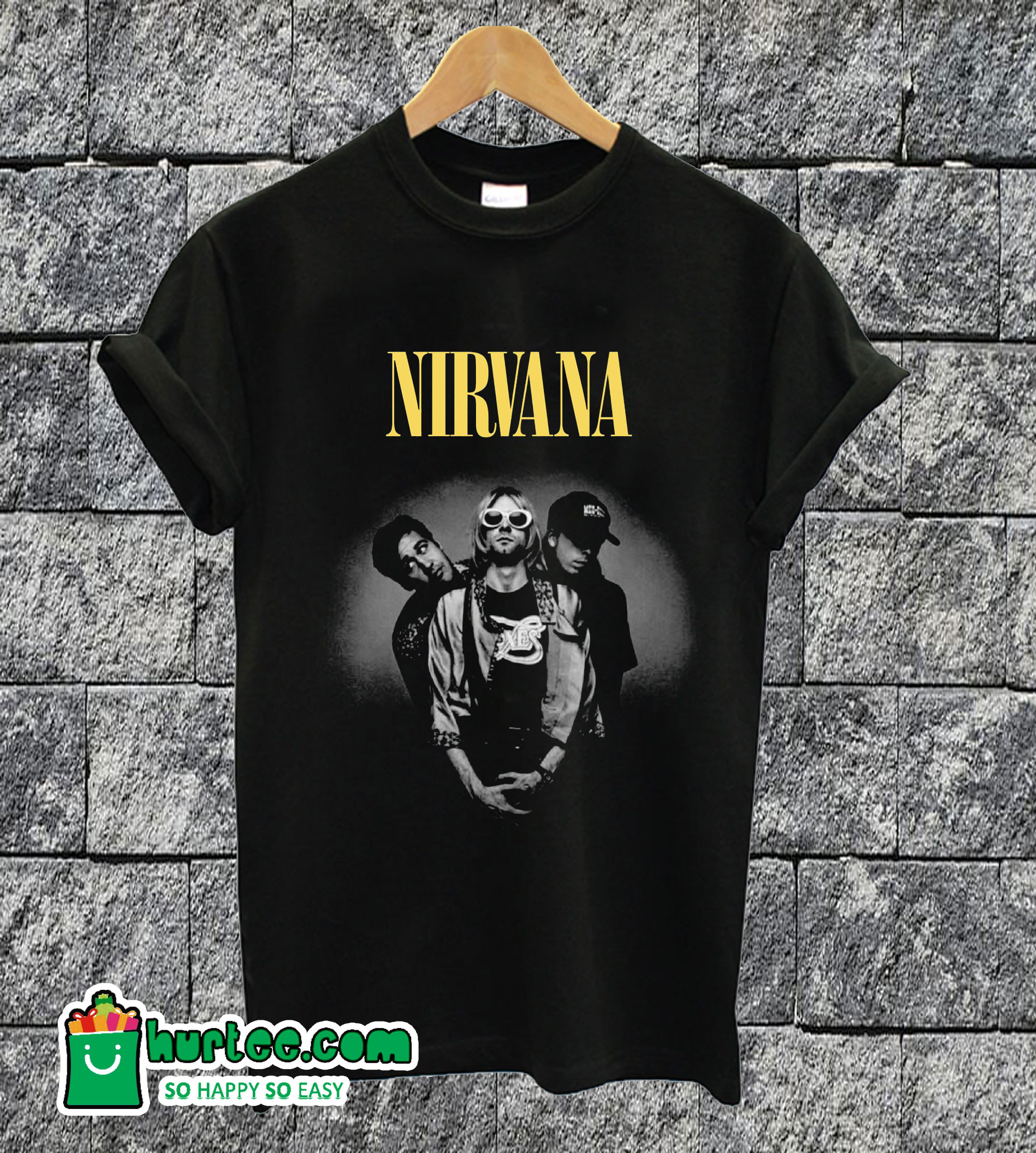 Nirvana Band Grunge T-shirt