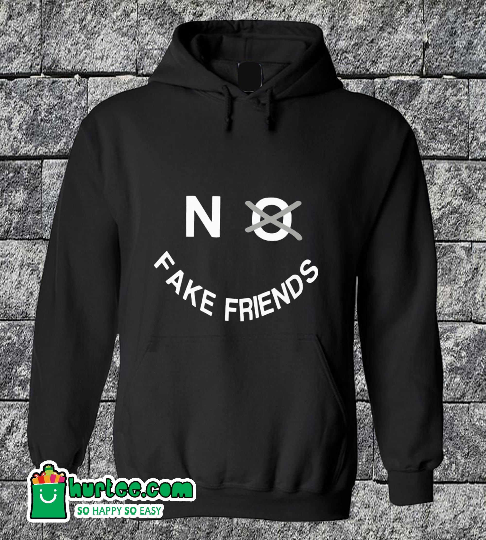 No Fake Friends Hoodie