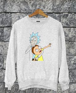 Rick And Morty Cartoon Sweatshirt