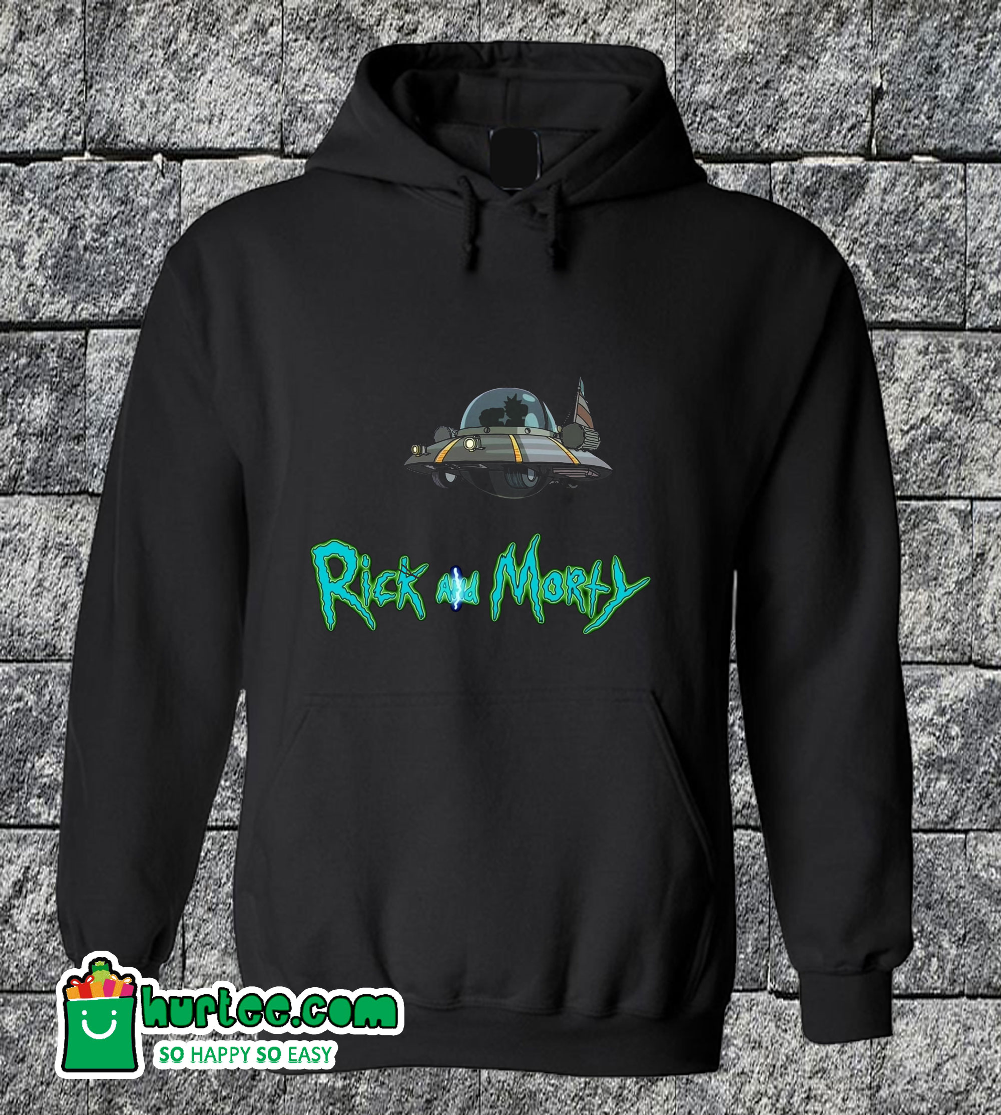 Rick And Morty Ufo Hoodie