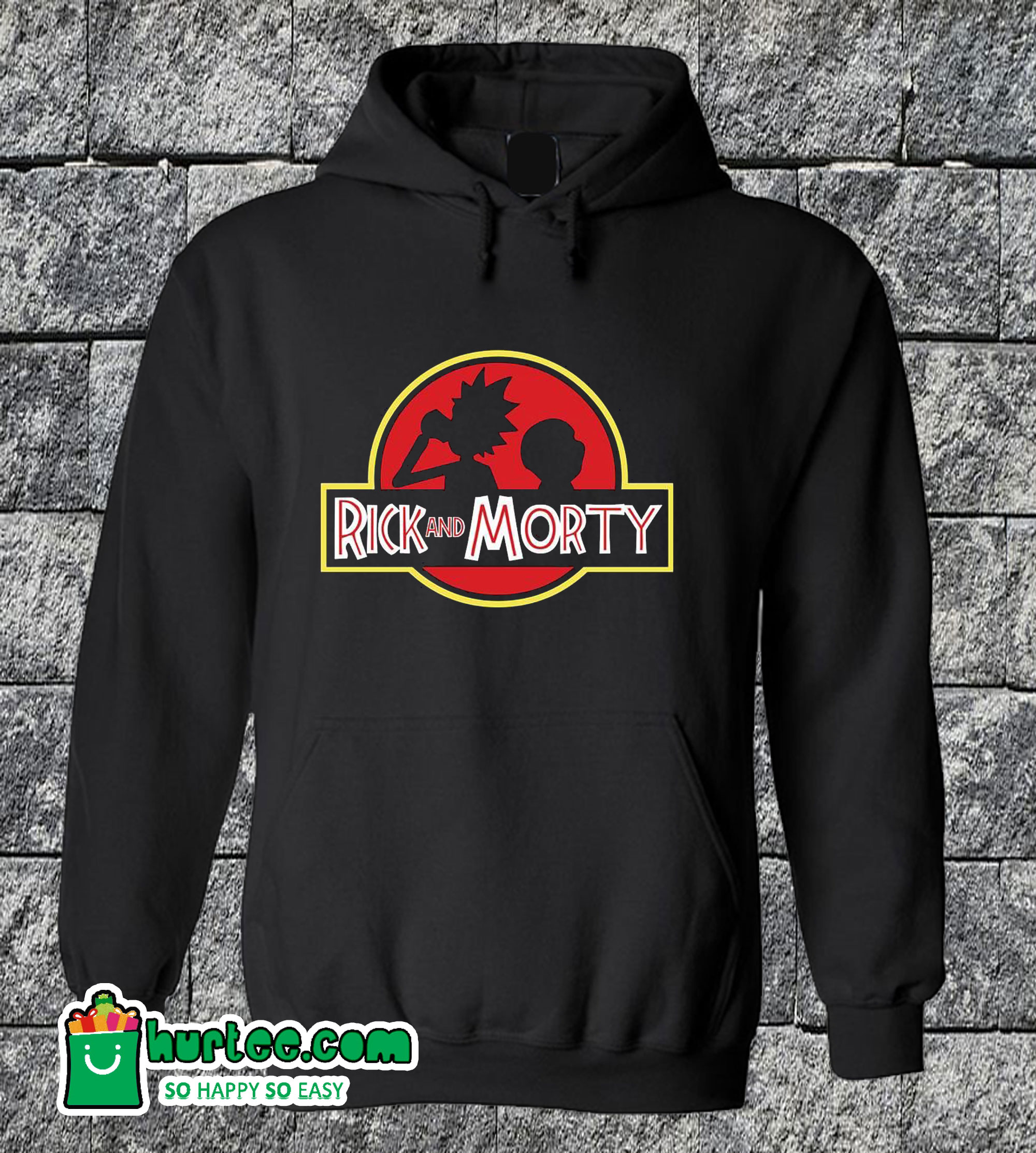 Rick And Morty Vintage Hoodie