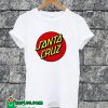 Santa Cruz White T-shirt