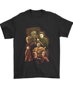 Squad Jason Vorhees Freddy Kruger Pinhead T-shirt