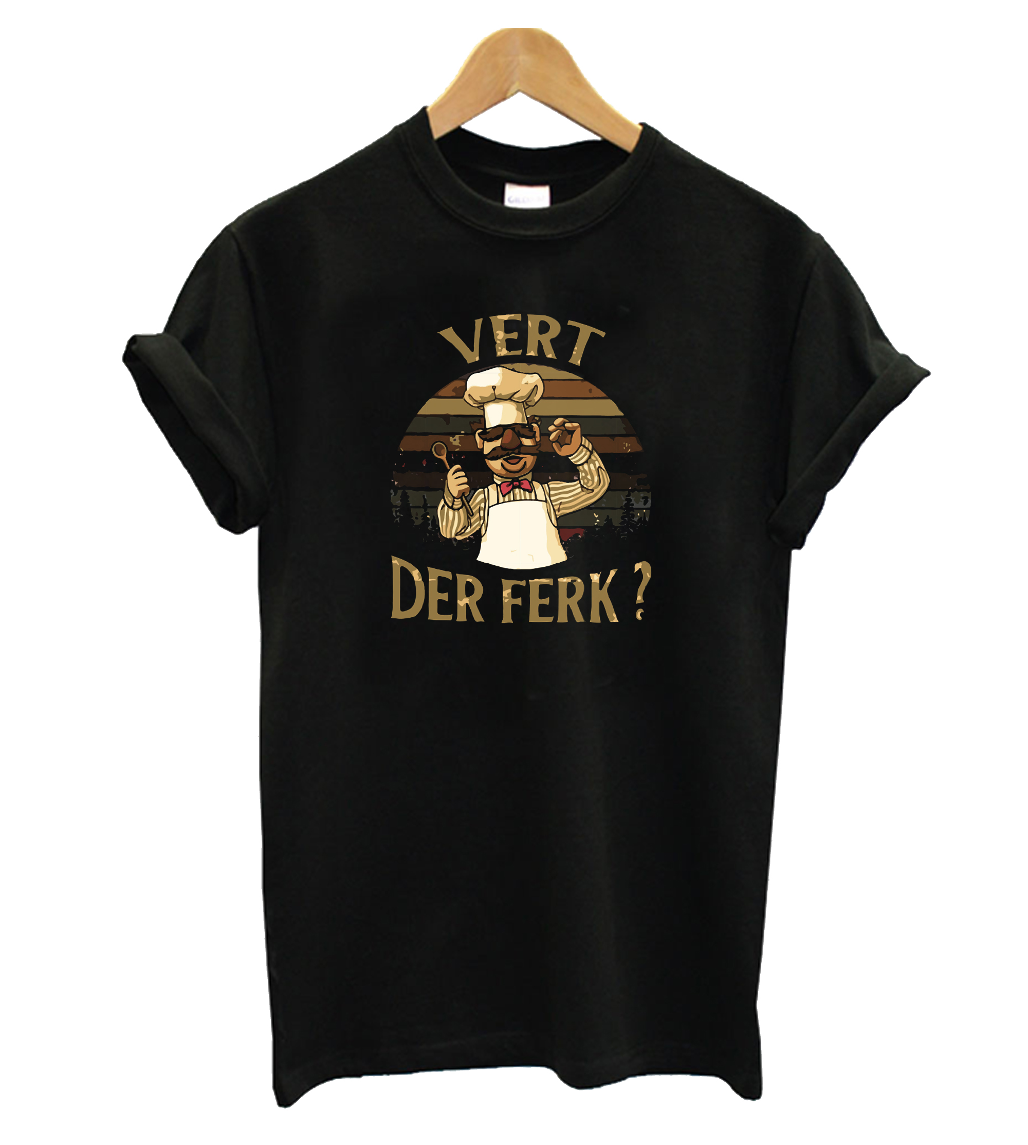 vert der ferk retrocolor T-Shirt