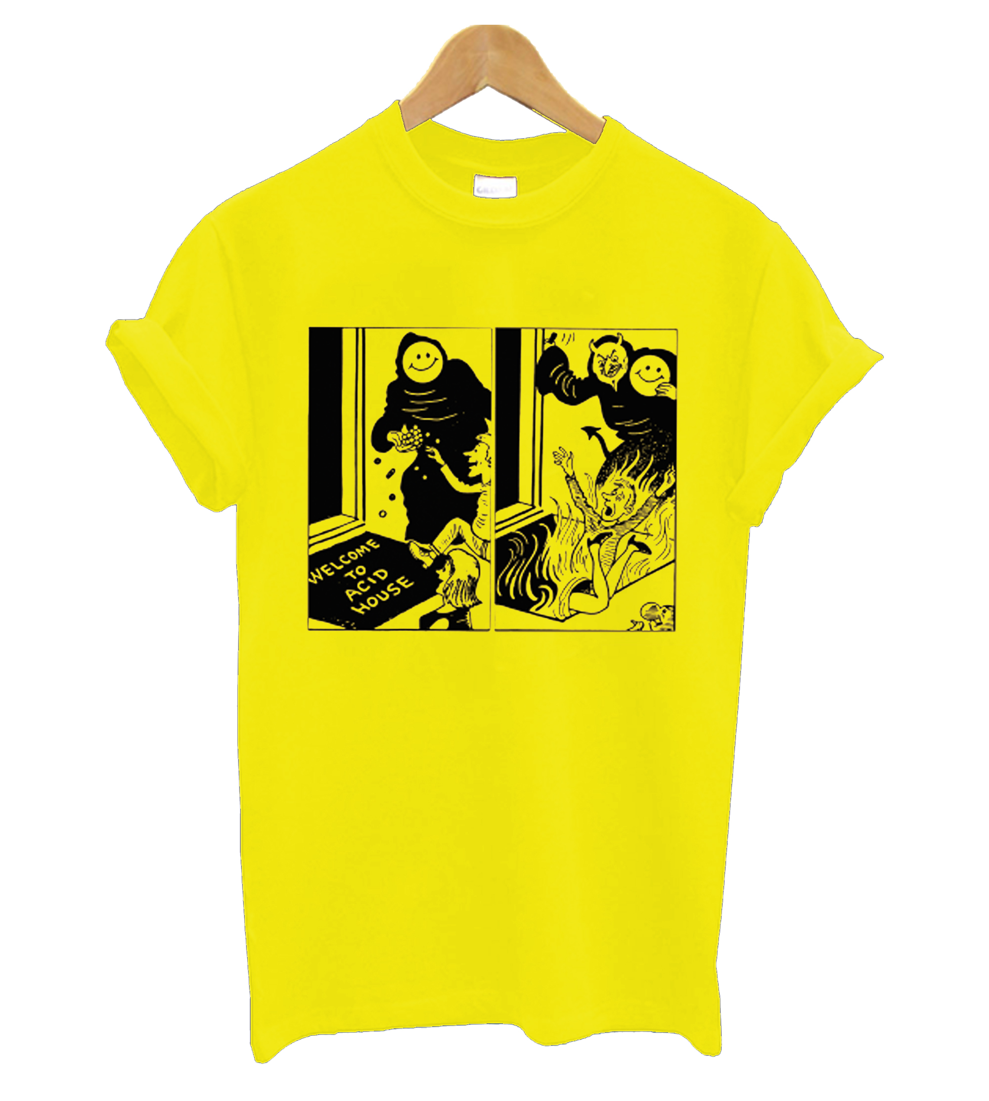 Acid House Propaganda 80s Cartoon T-Shirt