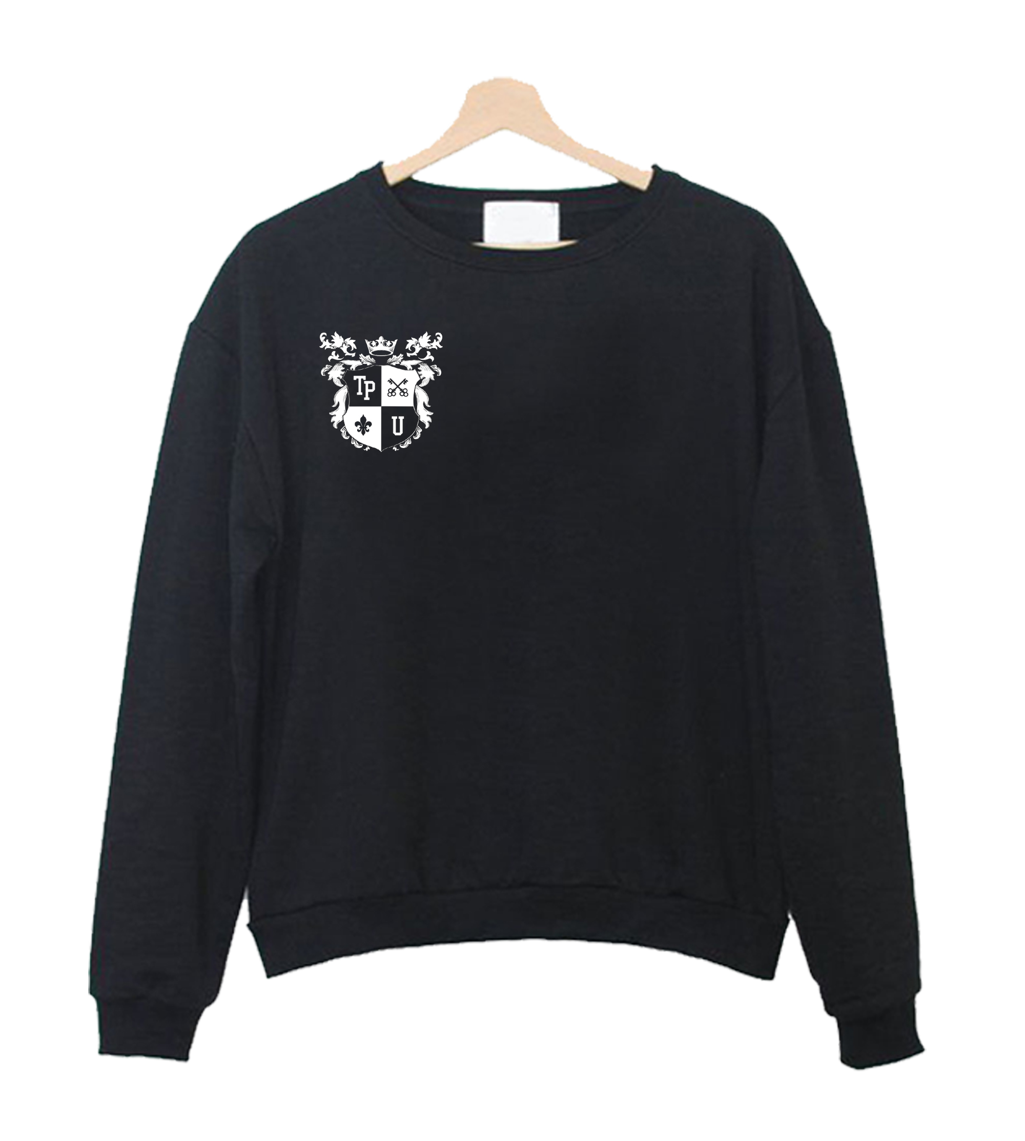 Thorne Point University Crest Darks Crewneck Sweatshirt