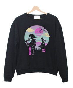 Samurai Chillhop Crewneck Sweatshirt