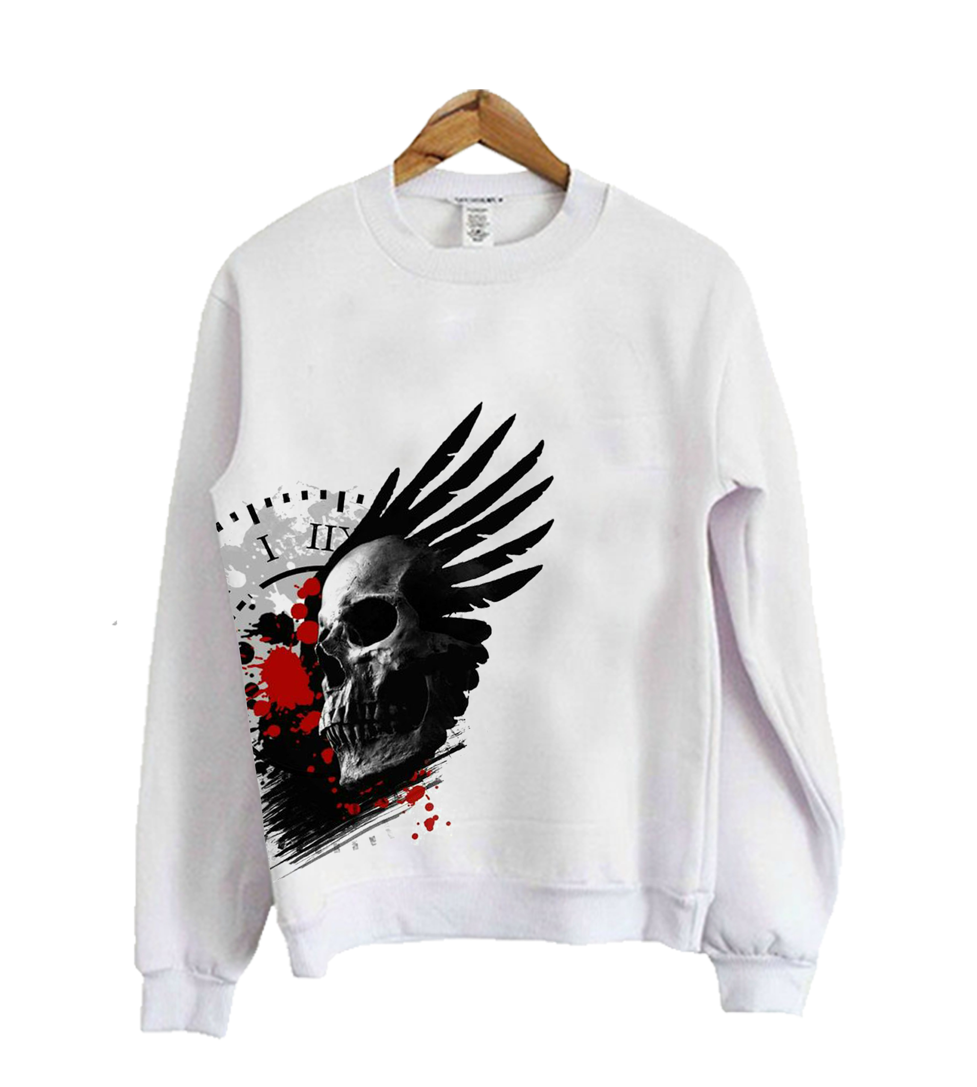 Skull Colour Animation Sweatshirt