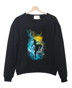 dancing with elements redux Crewneck Sweatshirt