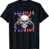American Patriot Skull and Guns T-shirt