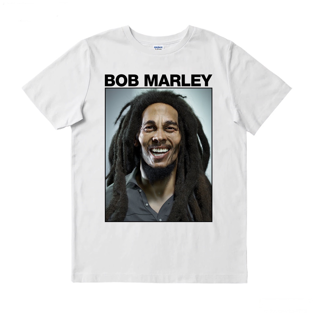 Smiling Bob Marley T-shirt