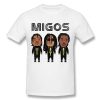 Hip Hop MIGOS Band Cartoon T-shirt