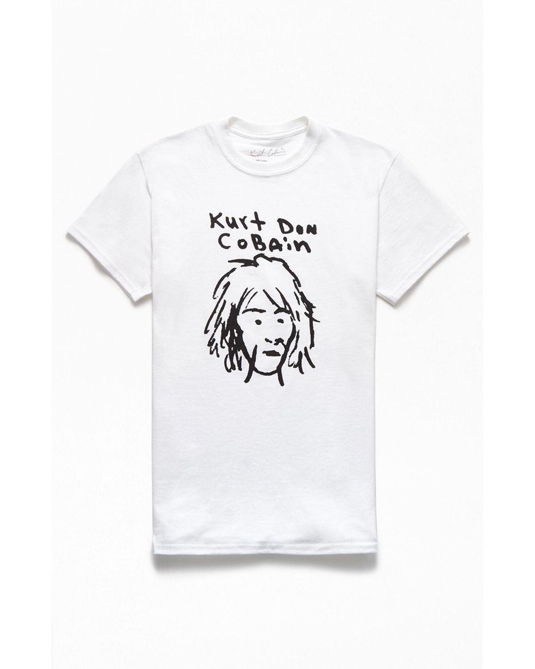 Kurt Cobain Sketch T-shirt