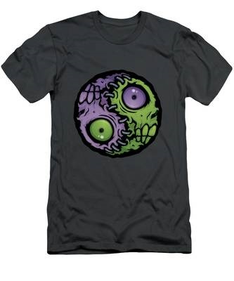 Zombie Ying Yang T-shirt
