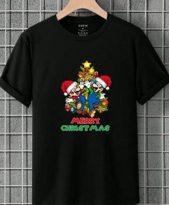 Merry Christmas Mario and Luigi T-shirt
